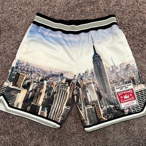 SUPREME X MITCHELL AND NESS BASKETBALL SHORT